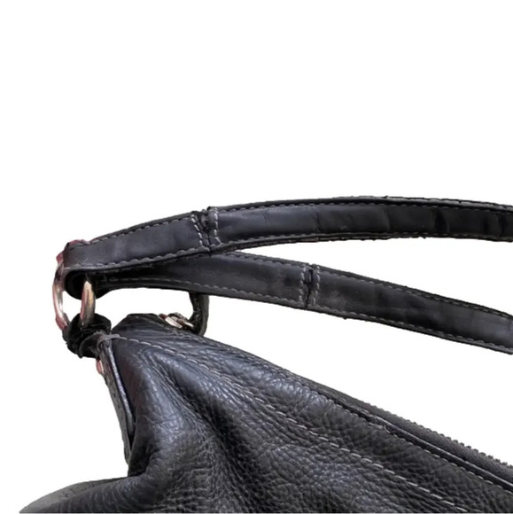 Coach in black pebbled leather - Vintage - Picture 13 of 13